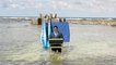 Les pieds dans l'eau, un ministre des îles Tuvalu exhorte la COP26 à agir vite pour le climat
