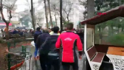 Bu kez de hakkında açılan dava için gittiği adliyede olay çıkardı