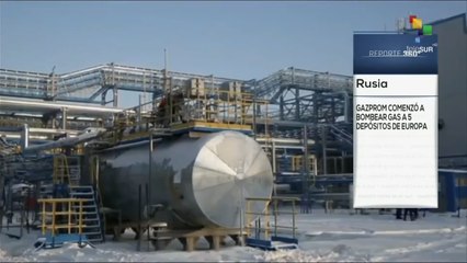Reporte 360°09-11:Empresa Rusa Gazprom continúa sus operaciones