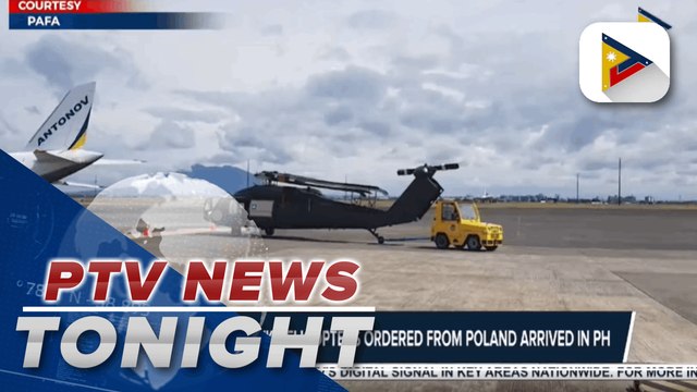 5 additional Black Hawk helicopters ordered from Poland arrived in PH