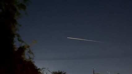 Retour de Thomas Pesquet : les images de la capsule fendant le ciel à son entrée dans l’atmosphère