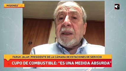 Cupo de combustible Es una medida absurda
