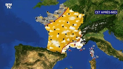 La météo pour ce mercredi 10 novembre 2021