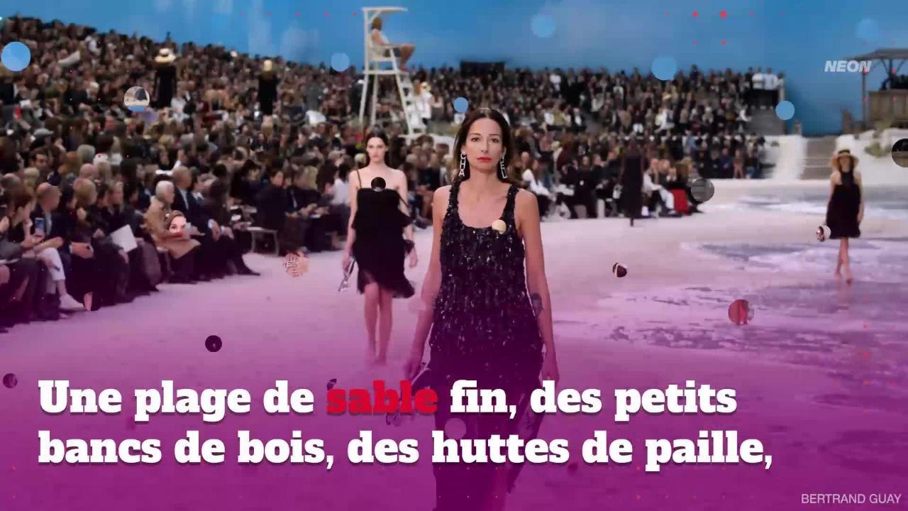 Fashion Week : la plage couture de Chanel