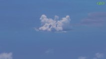 Environnement : découverte d'une petite île après une éruption volcanique sous-marine au Japon