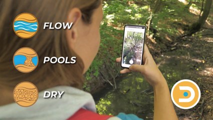 Une application pour recenser les rivières qui s'assèchent