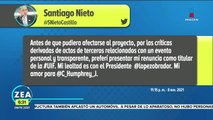 Santiago Nieto renuncia como titular de la UIF