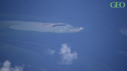 Japon : découverte d'une petite île après une éruption volcanique sous-marine