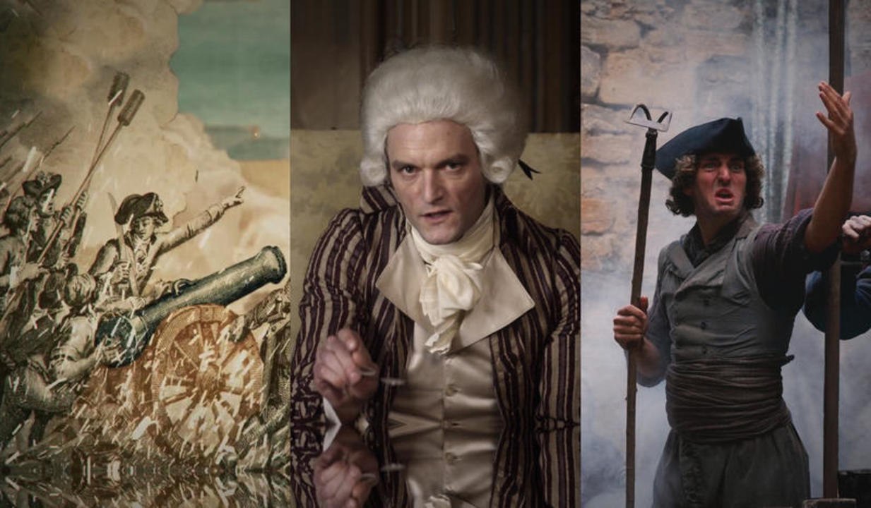 REVOLUTION ! Extrait de la prise de la Bastille le 14 juillet 1789