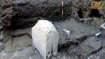 A Rome, une pierre qui délimitait la ville en 49 après JC a été découverte