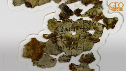 Découverte d'un parchemin biblique vieux de 2.000 ans dans le désert de Judée