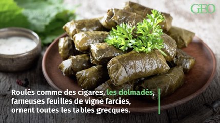 Le mythe des dolmadès, célèbres feuilles de vigne en Grèce