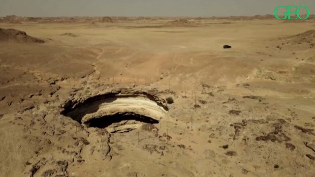 Yémen : à la découverte du puits de Barhout, un trou géant entouré de mystère