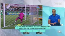 DEU TRETA! Após o Flamengo ficar no empate com a Chapecoense, o diretor de futebol do Flamengo não mediu as palavras ao comentar sobre as polêmicas de arbitragem no jogo: 