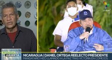Mandatario Daniel Ortega ratifica presidencia de Nicaragua