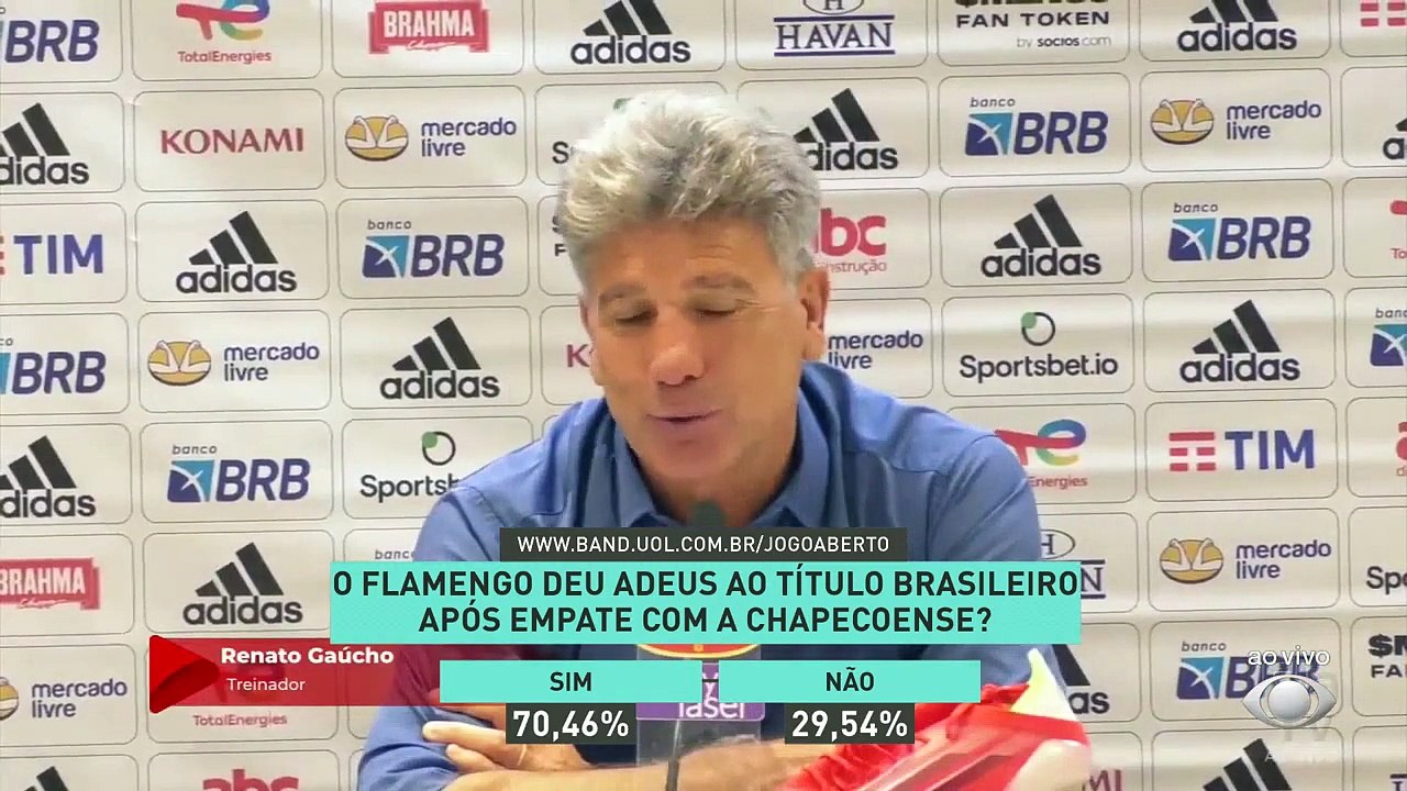 DEBATE PEGOU FOGO! E o assunto foi Flamengo! O rubro-negro carioca foi operado na Arena Condá contra a Chapecoense? Renato Gaúcho reclamou de um pênalti não marcado e um impedimento marcado de forma errada. #JogoAberto