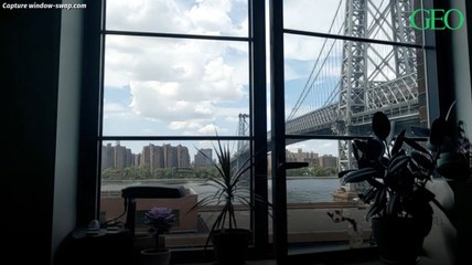 Visitez le monde entier grâce à des vidéos prises depuis des fenêtres !