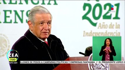 López Obrador lamenta accidente en la México-Puebla