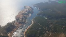 Bonifacio vue du ciel