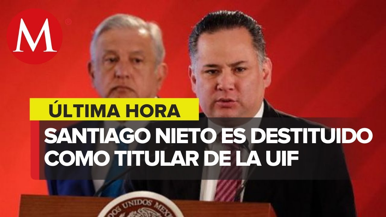 Santiago Nieto renuncia a la UIF tras polémica por boda