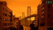 Les images saisissantes de San Francisco sous un ciel orange