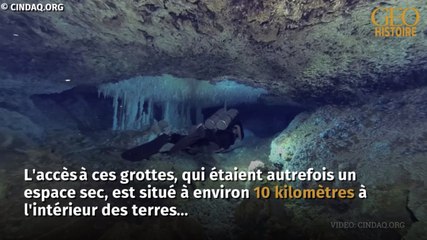 Au Mexique, découverte de mines d'ocre sous-marines vieilles de 12 000 ans dans le Yucatán