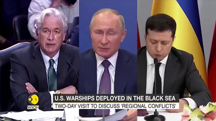 Скачать видео: CIA Director Willian Burns meets Russian President Vladimir Putin in Moscow _ Ukraine _ English News