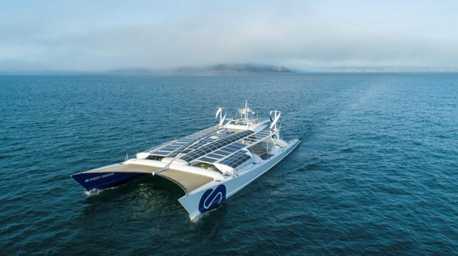 Visite guidée d'Energy Observer, le bateau à zéro émission de CO2