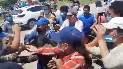 Enfrentamientos en la zona de Los Lotes