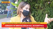 Jornada de innovación en esc. de Robótica