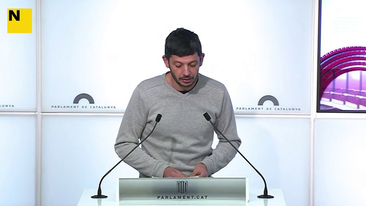 El diputat de la CUP Xavier Pellicer condiciona el suport als pressupostos al fet que el Govern constati un "gir a l'esquerra"