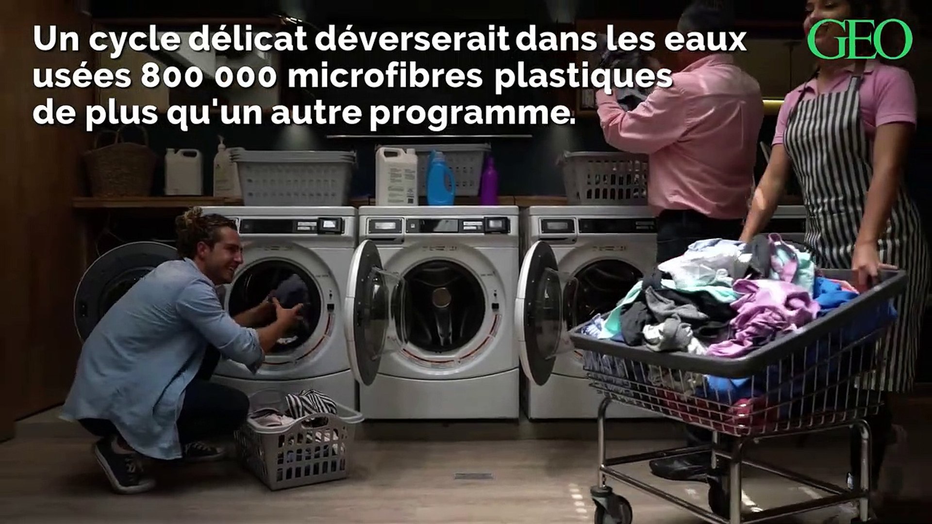 Le programme délicat des machines à laver serait très nocif pour la planète  - Vidéo Dailymotion