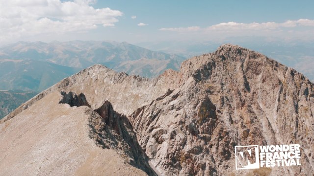 Survol du pic du Canigou en drone, Pyrénées-Orientales (66)