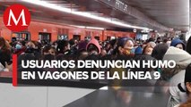 Fallas en Línea 9 del Metro de Pantitlán a estación Puebla
