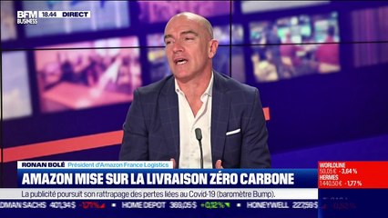 Ronan Bolé (Amazon France Logistics) : Amazon mise sur la livraison zéro carbone - 09/11