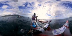 Tahiti - Embarquez à bord d'un va'a, une pirogue traditionnelle [GEO 360°]