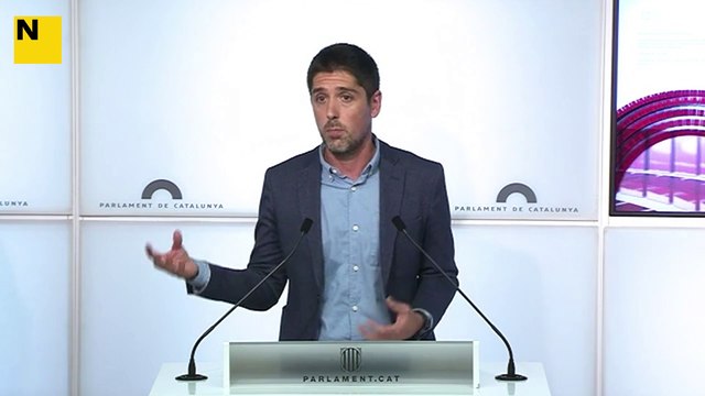 David Cid, portaveu d'En Comú Podem, critica la posició hipòcrita de JxCat, i demana una negociació real al Govern