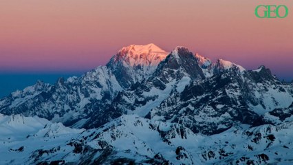 Dans le massif du Mont-Blanc, le nombre de jours de gel pourrait diminuer drastiquement
