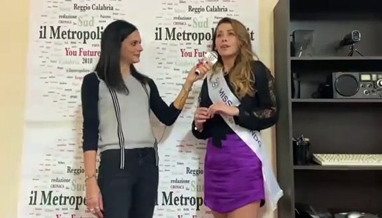 intervista a Miss Mondo Sicilia Andrea Ciaccio