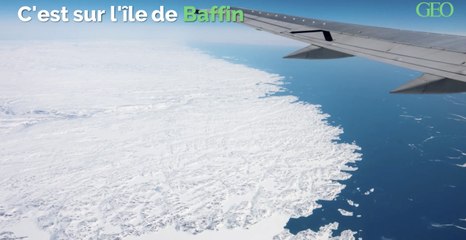 Arctique : des paysages enfouis sous la glace ont commencé à refaire surface