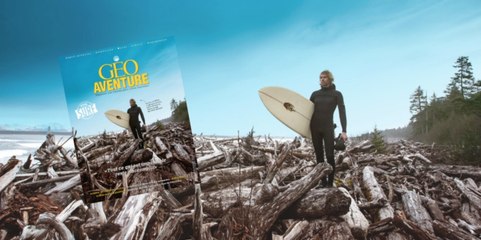 Teaser sortie GEO Aventure n°4 spécial surf