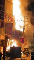 बीच बाजार लगी आग, तीन दुकानें जल कर खाक