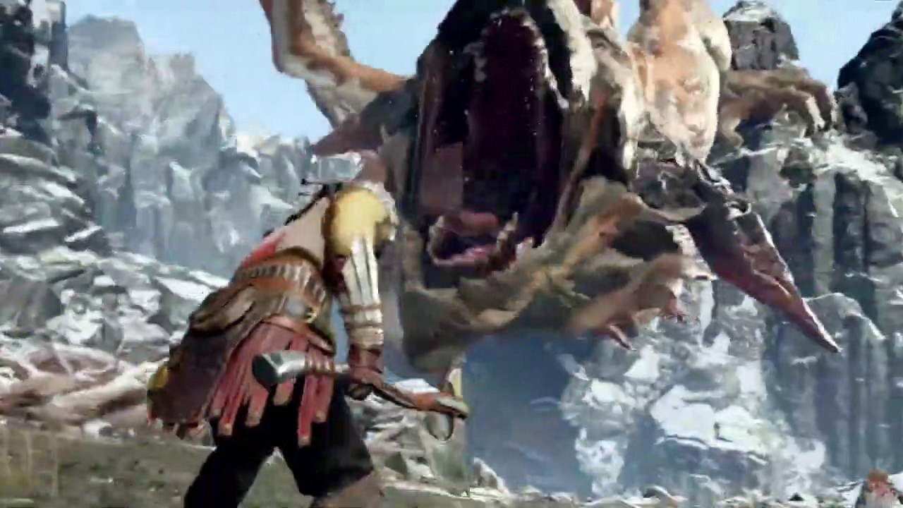 HRAEZLYR DRAGON BOSS - God of War  2018