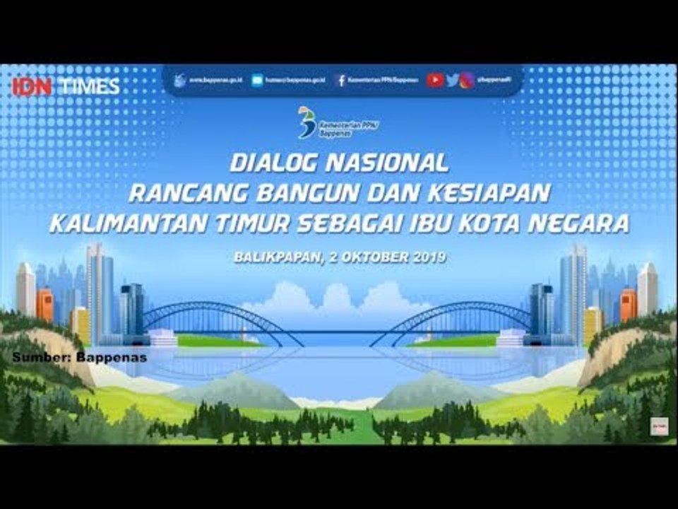 Dialog Nasional Rancang Bangun dan Kesiapan Kalimantan sebagai Ibu Kota Negara