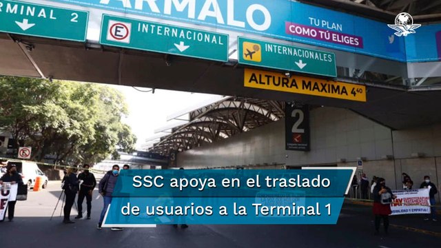 Padres de niños con cáncer bloquean Terminal 1 del AICM