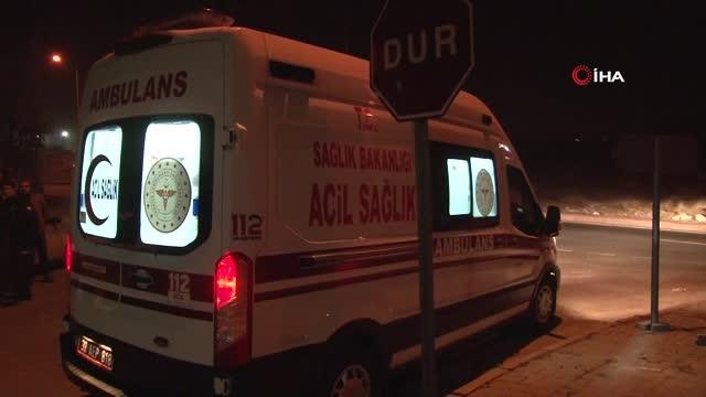 Tartıştığı kadını bıçaklayıp kaçan şahıs, yakalanacağını anlayınca baltayla intihara teşebbüs etti