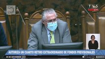 Iván Moreira tras abandonar la Sala del Senado: ”No me presto para este engaño, inmerecido para la gente”