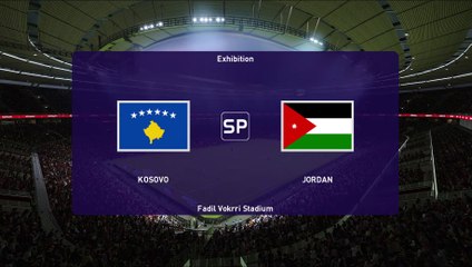 Kosovo vs Jordan || International Friendly - 10th November 2021 || PES 2021