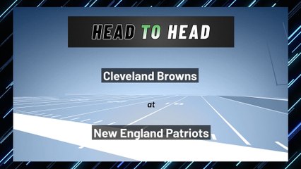 Cleveland Browns at New England Patriots: Over/Under