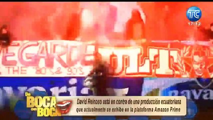 David Reinoso no está de acuerdo con cierta producción ecuatoriana que está en una famosa plataforma